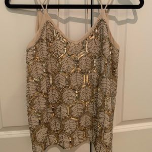 Fabric Sequin Top